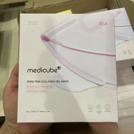 Medicube Salmon Pink Collagen Jelly Gel Mask Overnight Face Mask for Glass Glow Skin- Elasticity Korean Skincare Facial Mask
