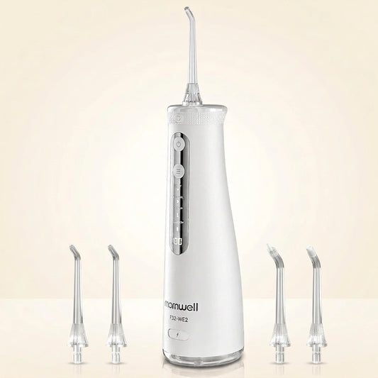 F32 Water Floss Oral Teeth Whitening Home Appliance Sonic Water Flosser 260ML Tank Teeth Cleaner Oral Water Jet